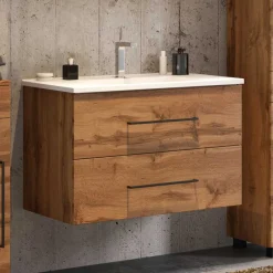 Schubladen Waschtisch in Wildeiche - Acrosia^Wohnen Hot