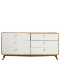 6-Schubladen-Kommode im Scandi Chic - Jendren^Wohnen Outlet