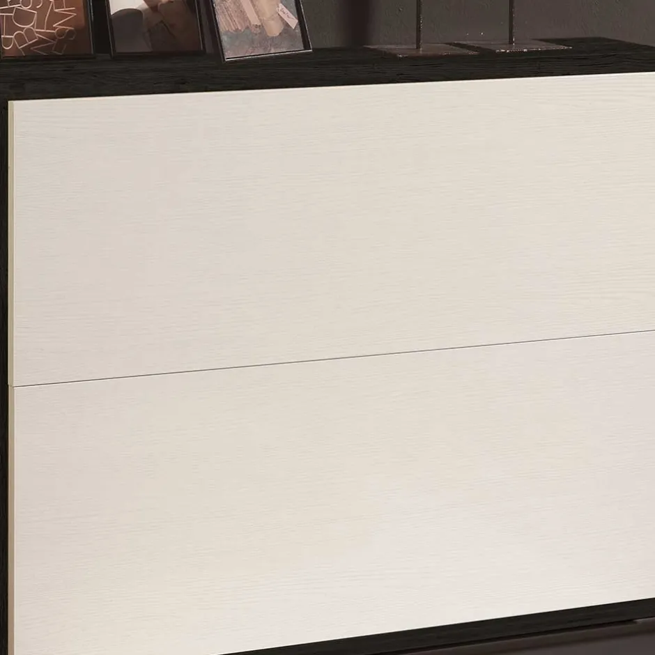 Wohnen Schuh Flurschrank mit zwei Schuhklappen - Ilusiana