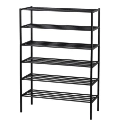 Schuh Metallregal mit sechs Schuhgittern - Cemido^Wohnen