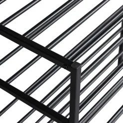 Schuh Metallregal mit sechs Schuhgittern - Cemido^Wohnen