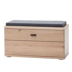 Schuhbank in Eiche Bianco & Grau - Arkadiuz^Wohnen Sale