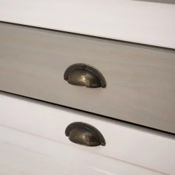 Schuhkipper in Weiß mit Grau - Lucasario^Wohnen