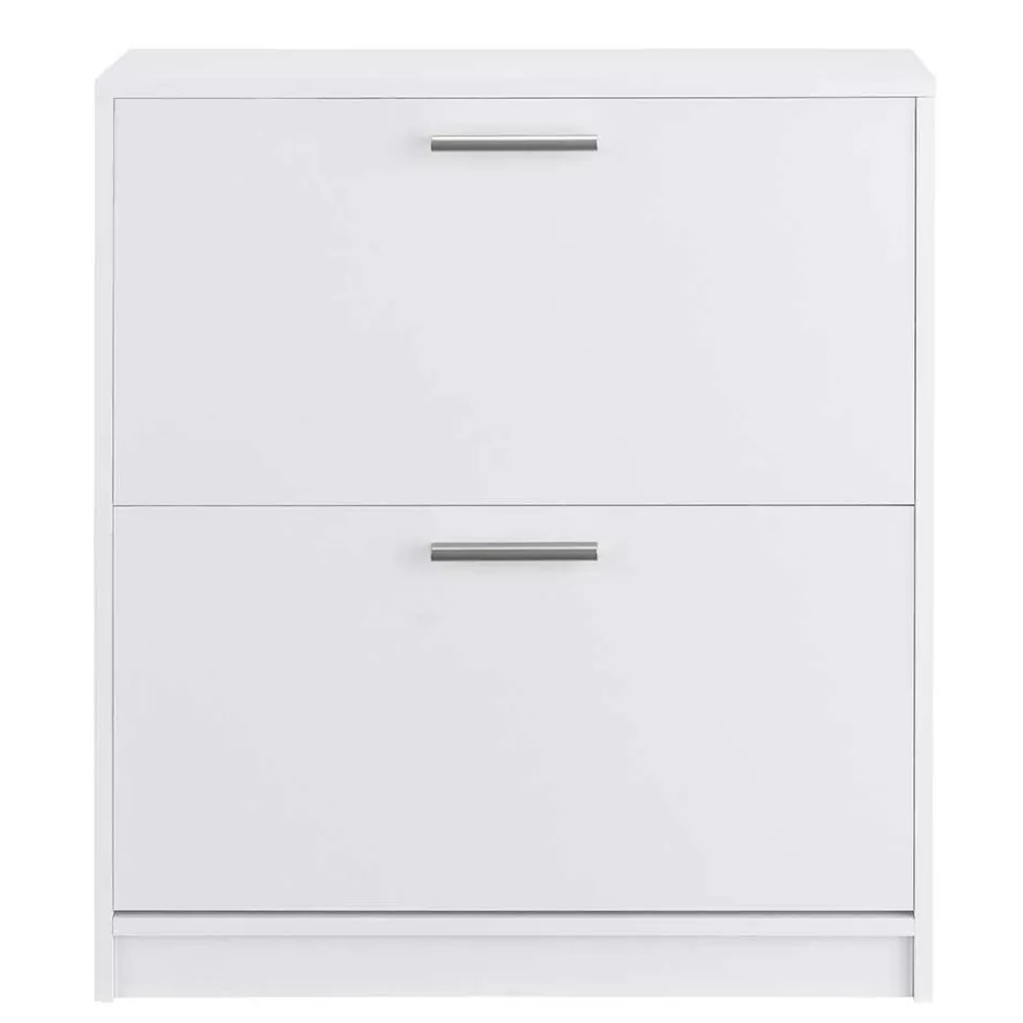 Wohnen Schuhkipper in Weiß mit zwei Klappen - Scott