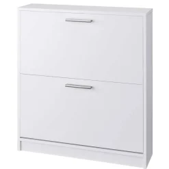 Wohnen Schuhkipper in Weiß mit zwei Klappen - Scott