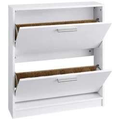 Wohnen Schuhkipper in Weiß mit zwei Klappen - Scott