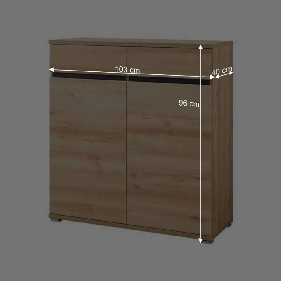 Schuhschrank Curelino in Buche^Wohnen