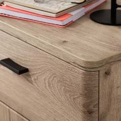 Schuhschrank in Wildeiche Optik & Grau - Baiamare^Wohnen Online