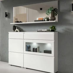 Schuhschrank mit Schublade und zwei Klappen - Dany^Wohnen Discount