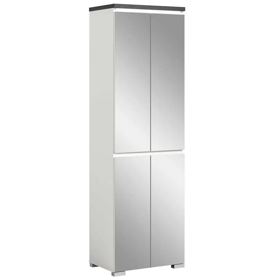 Schuhschrank mit vier Spiegeltüren - Suad^Wohnen Best