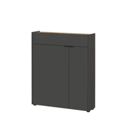 Wohnen Schuhschrank und Spiegel Set - Sidgarus (zweiteilig)