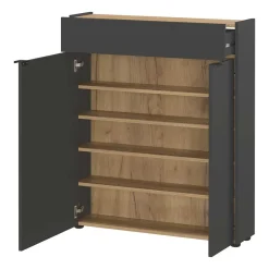 Wohnen Schuhschrank und Spiegel Set - Sidgarus (zweiteilig)