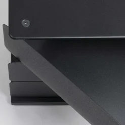 Wohnen Schwarze Design Stahlkommode mit drei Schubladen - Zunil