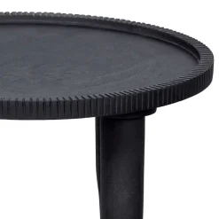 Wohnen Schwarzer Beistelltisch 43x41x35 cm - Natures