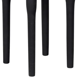 Wohnen Schwarzer Beistelltisch 43x41x35 cm - Natures