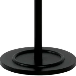 Schwarzer Garderobenstaender aus Stahl mit Aluminium - Leeward^Wohnen Best