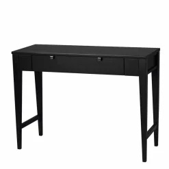 Wohnen Schwarzer Konsolentisch mit Schublade - Geskan