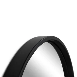 Schwarzer Metallspiegel oben gerundet - Dieus^Wohnen Clearance