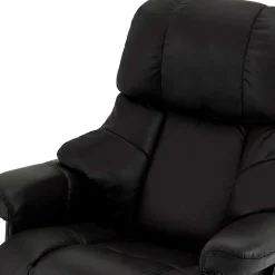 Schwarzer Relaxsessel mit Fußablage - Nautygo (zweiteilig)^Wohnen Sale