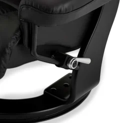 Schwarzer Relaxsessel mit Fußablage - Nautygo (zweiteilig)^Wohnen Sale