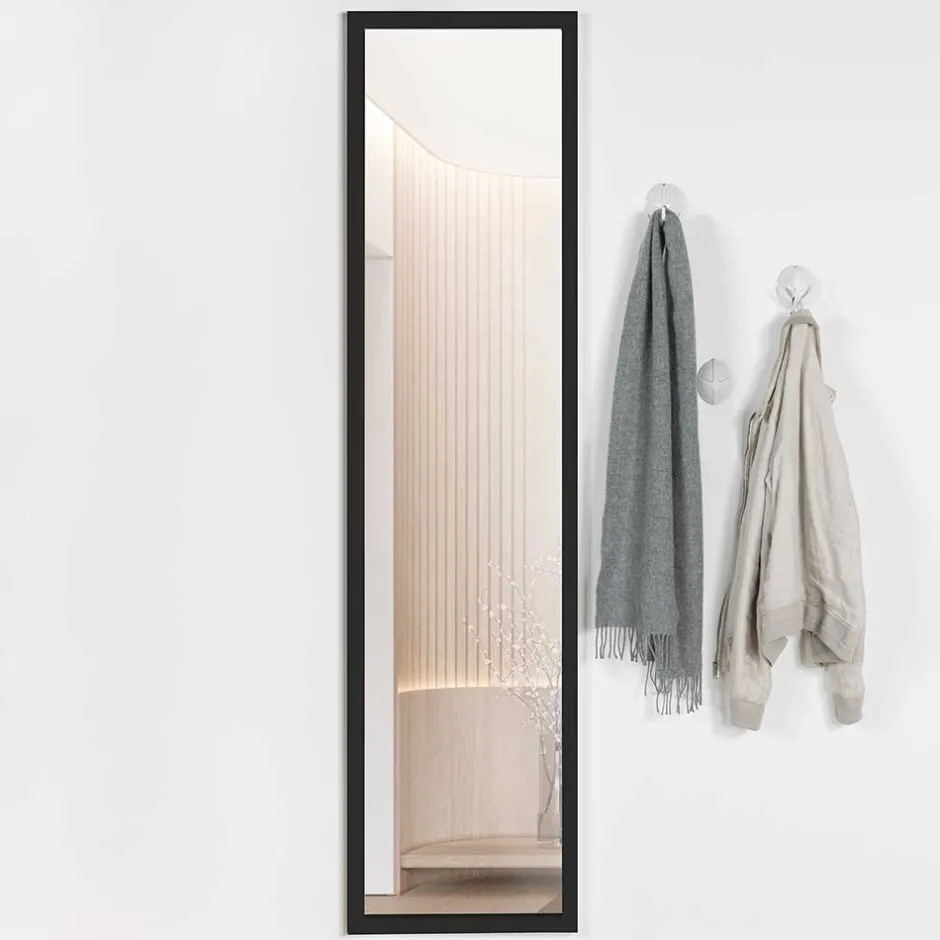 Schwarzer Spiegel 46x185x3 cm - Simpra^Wohnen Online