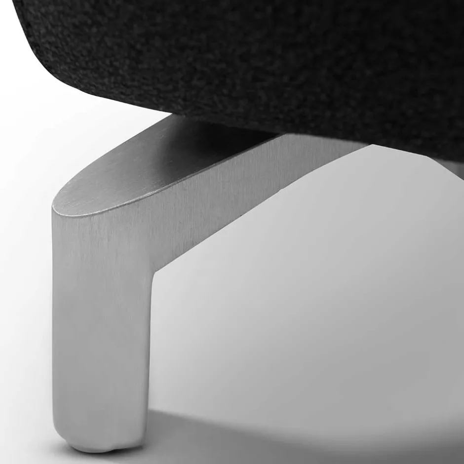 Wohnen Schwarzes Zweier Sofa mit Relaxfunktion - Salma