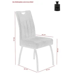 Wohnen Schwingstühle Set in Braun - Libasion (Set)