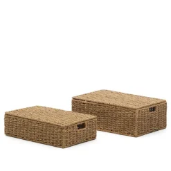 Seegras Kisten mit Deckel - Hedi (zweiteilig)^Wohnen Hot