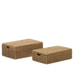 Seegras Kisten mit Deckel - Hedi (zweiteilig)^Wohnen Hot