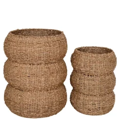 Seegras Körbe im Landhausstil - Lottessa (zweiteilig)^Wohnen Hot