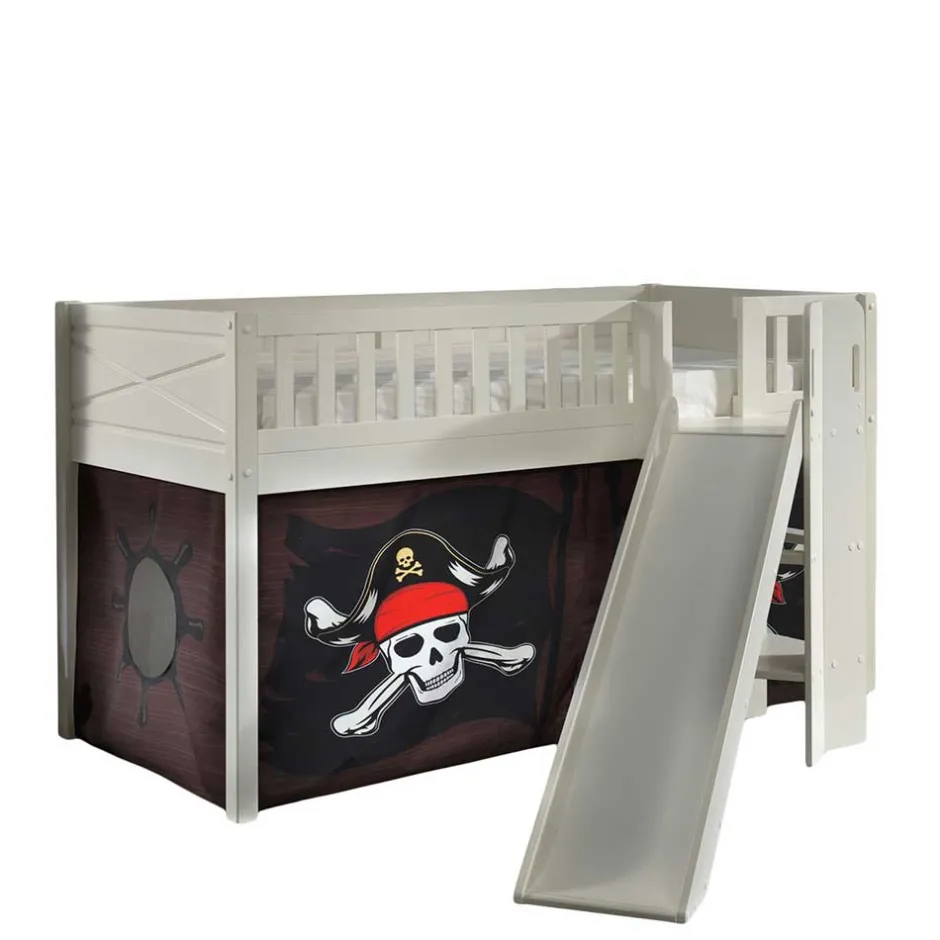 Kinder Wohnen Seeräuber Rutschbett aus Massivholz - Lionorey