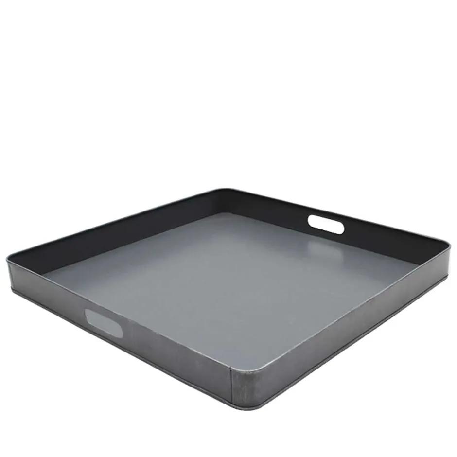Wohnen Serviertablett 75x75 cm in Grau - Trane