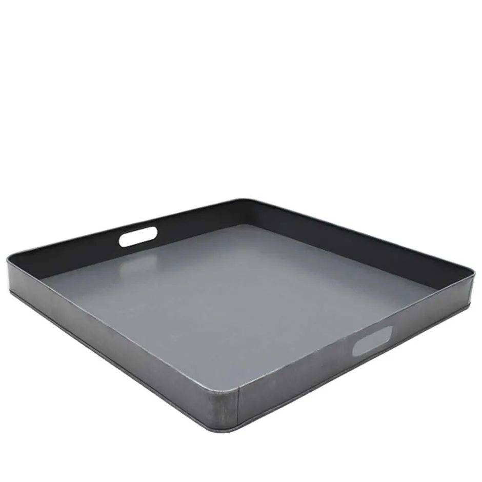 Wohnen Serviertablett 75x75 cm in Grau - Trane