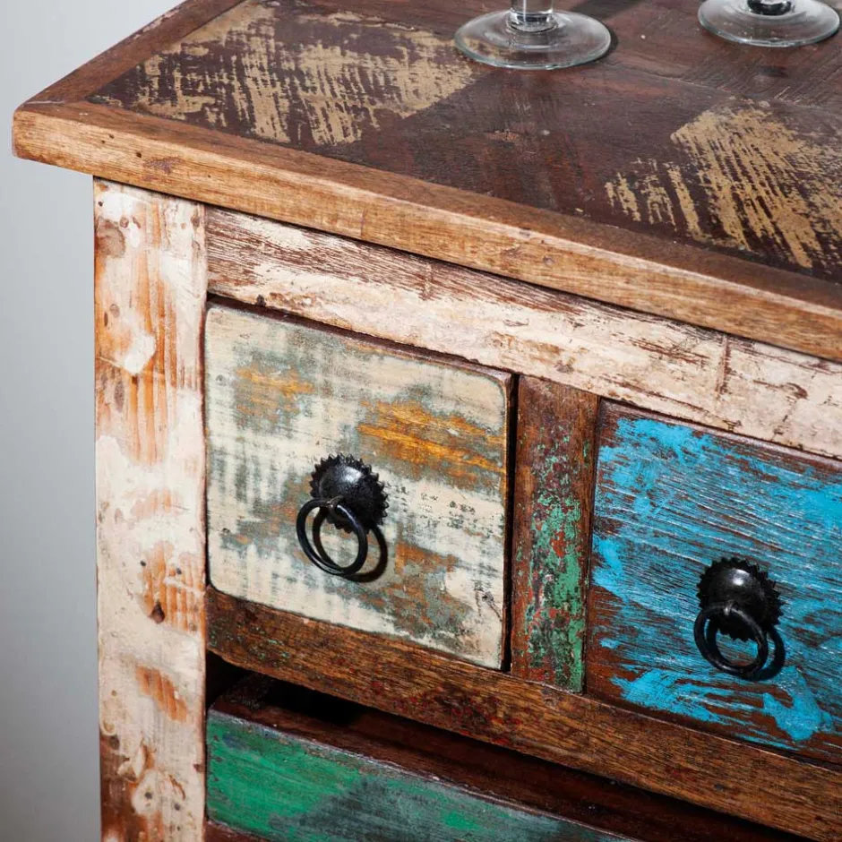 Wohnen Servierwagen Jamaica im Vintage Design