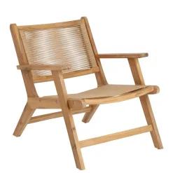 Wohnen Sessel aus Kunstrattan & Massivholz - Weymo