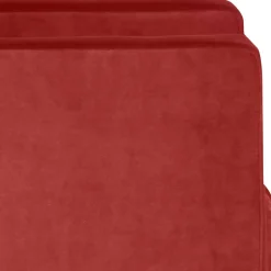 Wohnen Sessel aus Samtvelours in Ziegelrot - Sunset