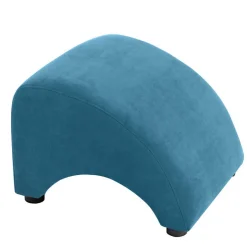 Wohnen Sessel in Petrol Veloursbezug - Frunz