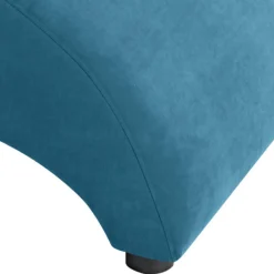 Wohnen Sessel in Petrol Veloursbezug - Frunz