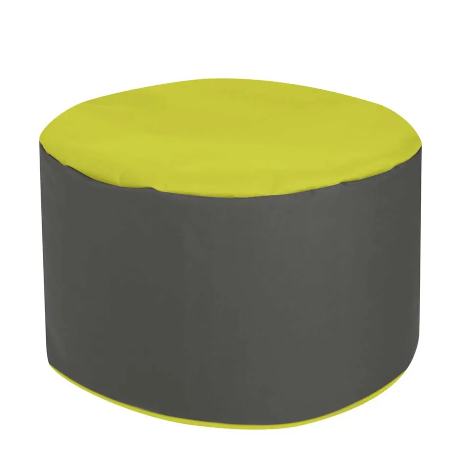 Kinder Wohnen Sessel Sitzsack Mapsy in Grün Grau