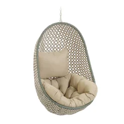 Sessel zum Aufhängen aus Geflecht Kunstrattan - Luka^Wohnen Best
