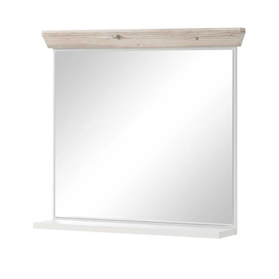 Wohnen Set Badmöbel im Landhaus Look - Doules (fünfteilig)