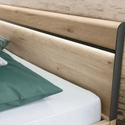 Wohnen Set Bettanlage mit LED Beleuchtung - Licruva (dreiteilig)