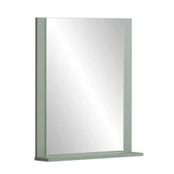 Wohnen Set Dielenmöbel in Graugrün - Velmarun (vierteilig)