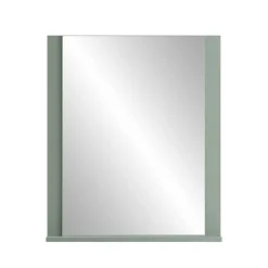 Wohnen Set Dielenmöbel in Graugrün - Velmarun (vierteilig)