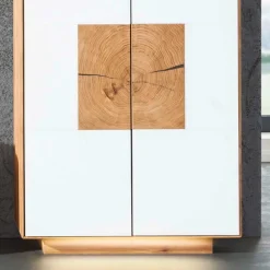 Wohnen Set Flur Designmöbel zweifarbig - Mandrey (vierteilig)