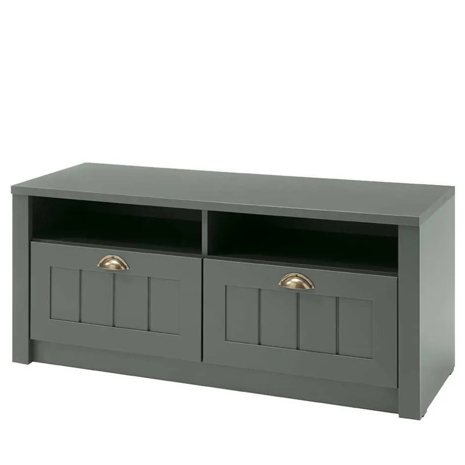 Wohnen Set Flur Einrichtung in Dunkelgrün - Niestov (fünfteilig)