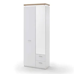 Wohnen Set Flur Einrichtung mit LED - Nusenia (fünfteilig)