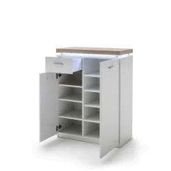 Wohnen Set Flur Einrichtung mit LED - Nusenia (fünfteilig)