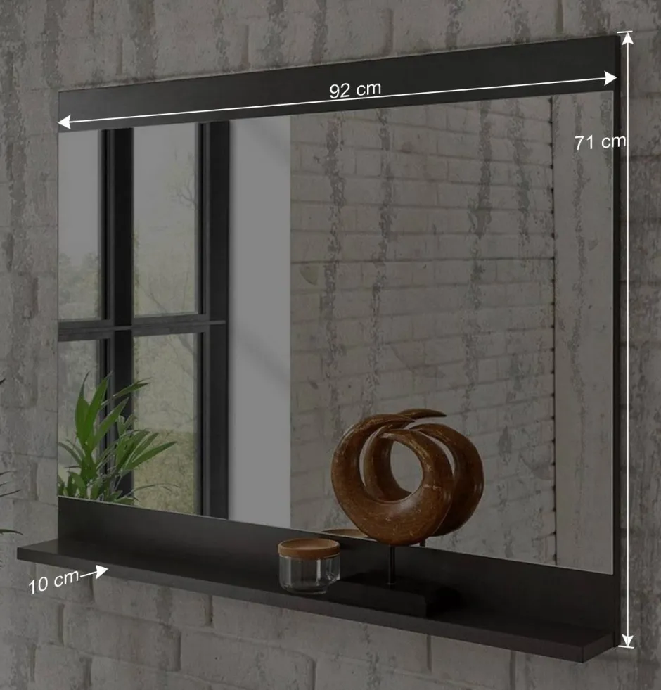 Wohnen Set Flurmöbel in Holz Antik - Timuras (vierteilig)