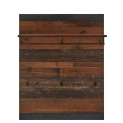 Wohnen Set Flurmöbel in Holz Antik - Timuras (vierteilig)